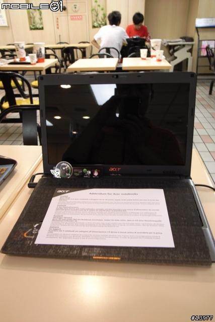 車震開箱：Acer 3810T SU9400 + 4G DDR3