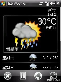 [分享]SPB Weather 2 大型天氣圖