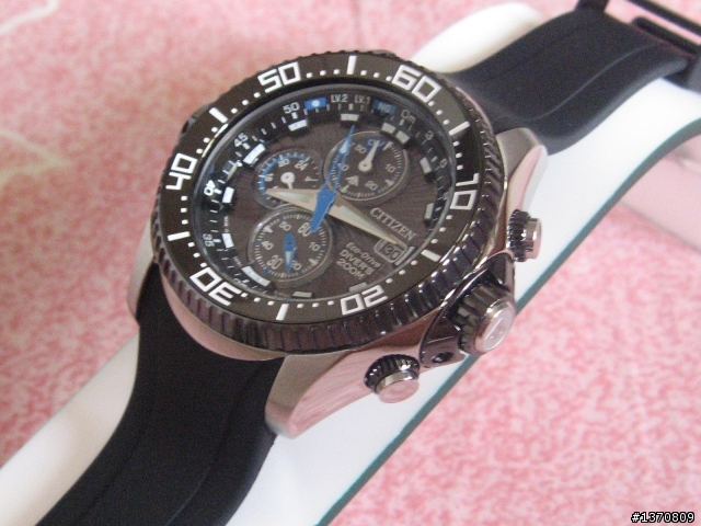 CITIZEN【PROMASTER】B740系列潛水專用光動能腕錶