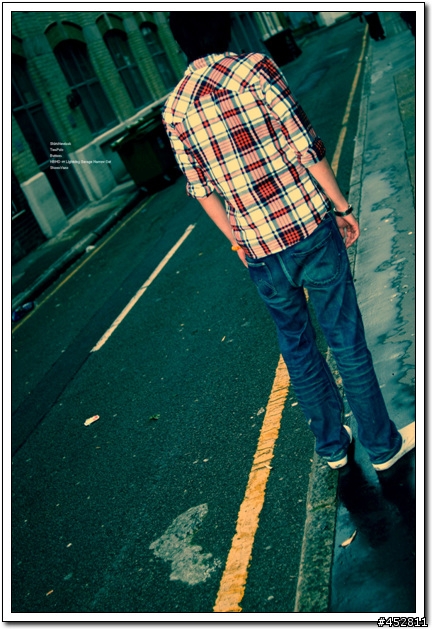 "新增同場加映5～NBHD SLICK JKT"-冰山第七角分享- NEIGHBORHOOD 08 A/W 潑漆牛仔褲 Dirt. Savage Deep Basic Denim/14oz-PT