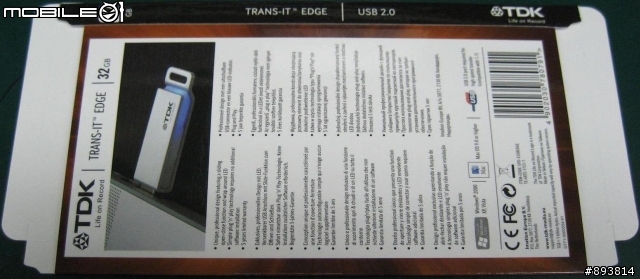TDK TRANS-IT EDGE 32GB試用分享