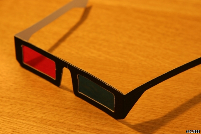 [DIY]動手做紅-藍眼鏡看「Youtube 3D」