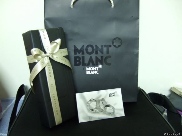 老婆送的生日禮物~MONT BLANC開箱文