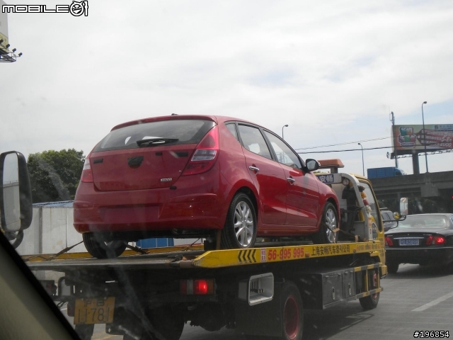 几台在中国上海看到的新车