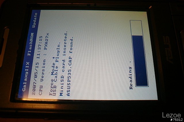 P535從WM5.0刷ROM升級至128M及WM6.1