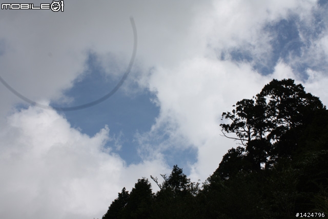 canon 1000d上太平山 拍出了怪異光環...