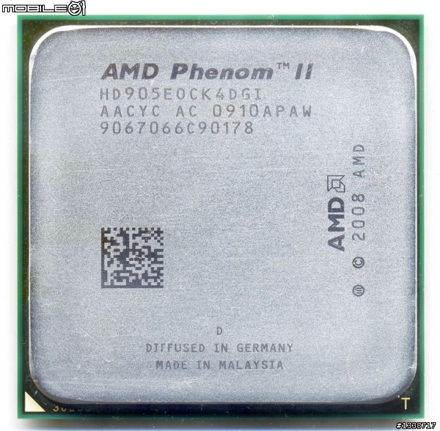 [測試] 四核處理器就耗電？AMD PhenomII X4 905e就省喔！