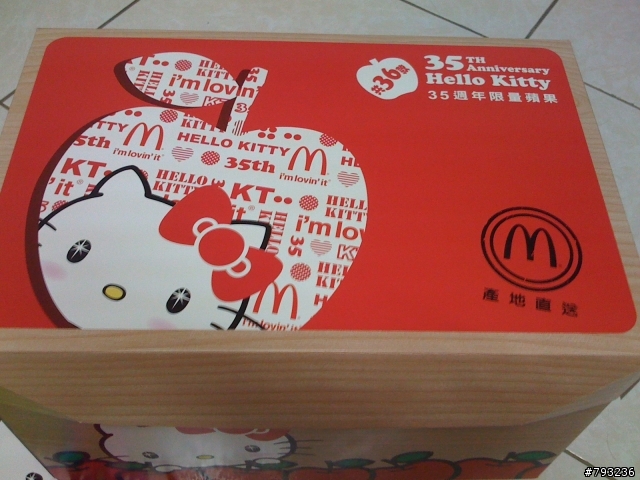 蘋果 kitty 開箱囉...