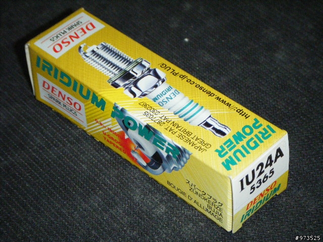 舊悍將4V125換DENSO火星塞IU24A（附圖），最後換IU24