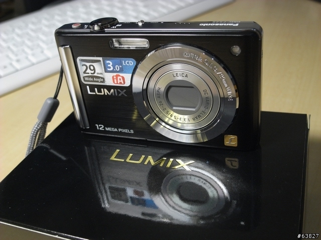 [不專業開箱XD] Panasonic DMC-FS25 黑色機 開箱報告