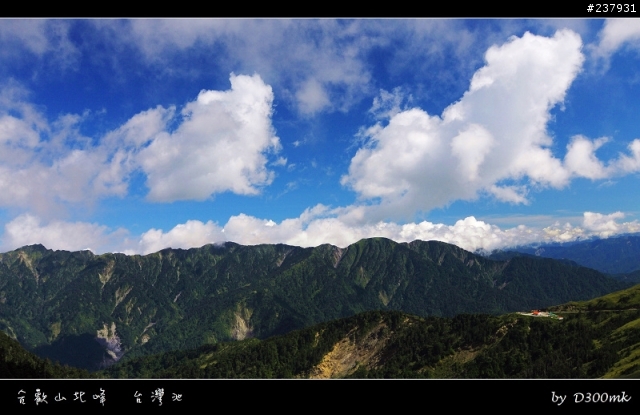 合歡北峰上的絕景--台灣池