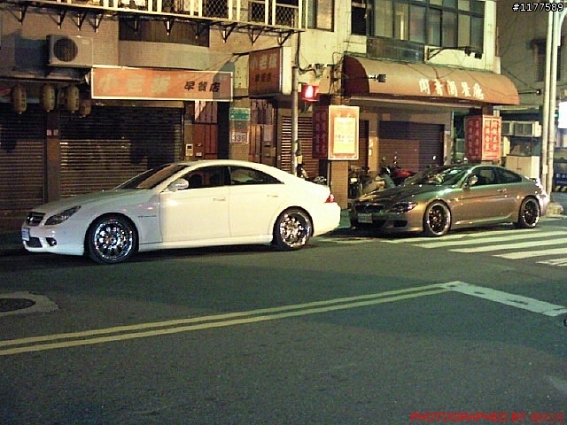 [巧遇] 不平靜的夜晚之CLS 55 AMG