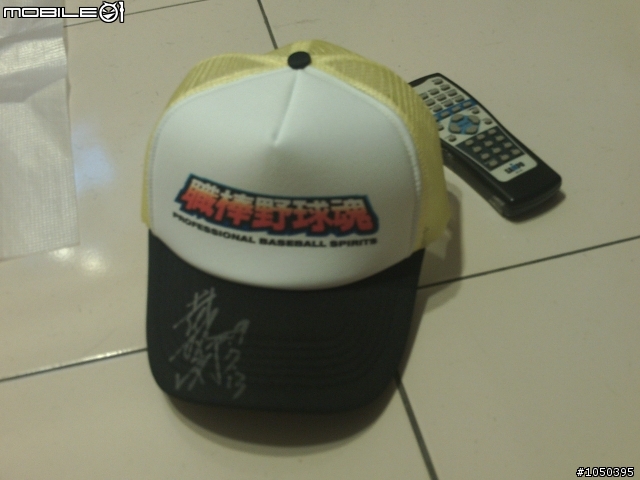 剛買到野球魂6恰恰簽名帽+職棒野球魂6(一起討論)
