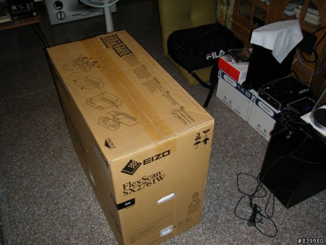 EIZO SX2761W 失戀中的開箱人