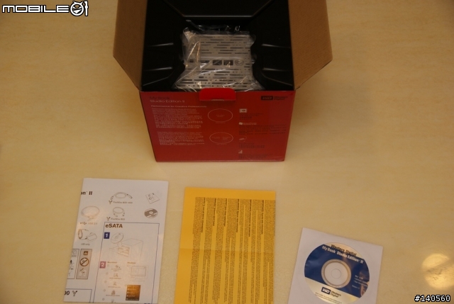 [不專業開箱]WD Mybook StudioII 2TB for MAC版 外接硬碟