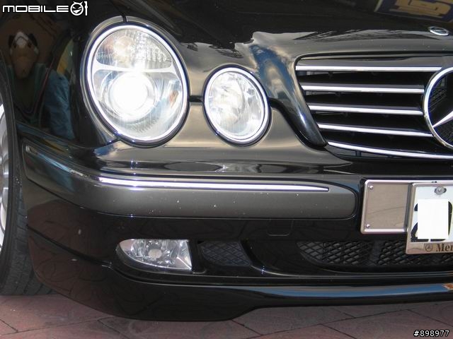 W210 Carlsson look 下包包覆卡夢貼紙 (看慣新車者請勿進入)