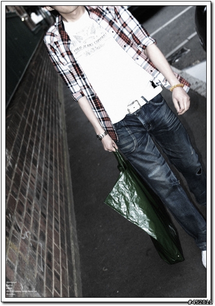 "新增同場加映5～NBHD SLICK JKT"-冰山第七角分享- NEIGHBORHOOD 08 A/W 潑漆牛仔褲 Dirt. Savage Deep Basic Denim/14oz-PT