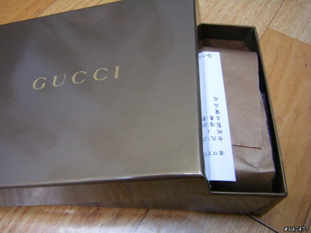 幫朋友開箱文!!!GUCCI (112716 A0V1G ) 巧克力色真皮皮夾!