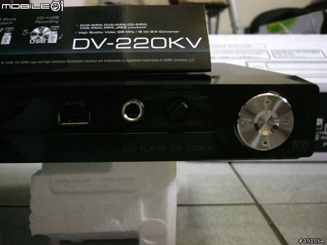 [開箱] 終於等到Pioneer DV-220KV~