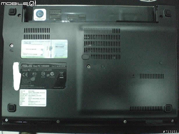 有光碟機的 Eee pc  開箱了!!