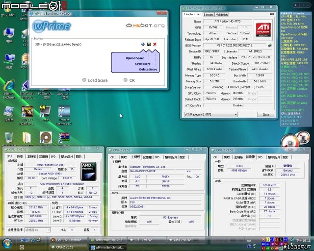 [測試] 四核處理器就耗電？AMD PhenomII X4 905e就省喔！