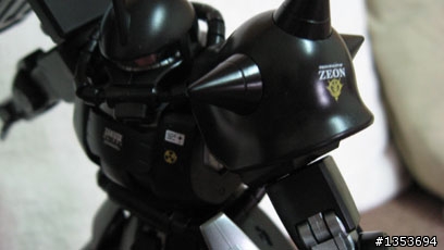 【我的專用座機一號 - 黑色ZAKU】