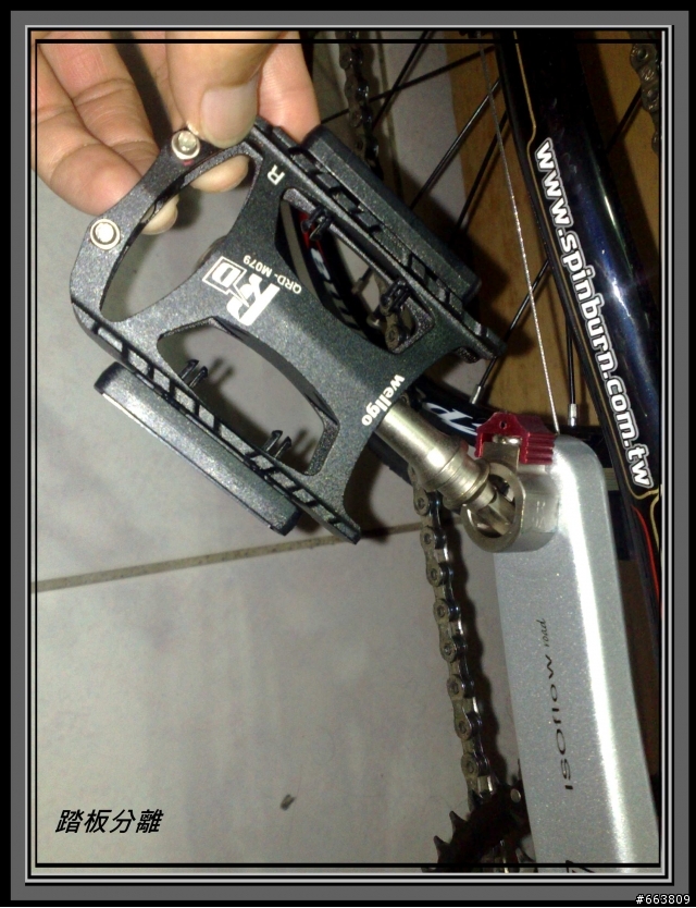 我的 新坐騎 SPINBURN minivelo R1