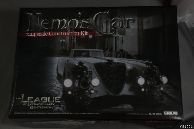 [開箱分享]1/24 WAVE 天降奇兵 NEMO'S CAR !!!