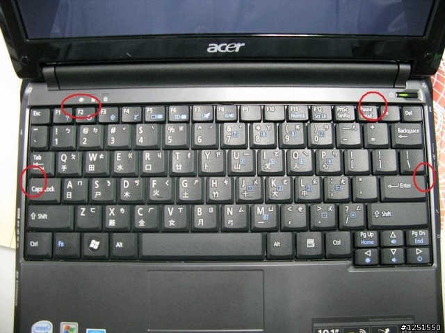 Aspire ONE 531 這樣換硬碟啦