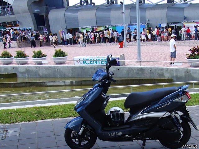 [開箱]我的五期新勁戰FI 同場加映世運飛盤賽~~