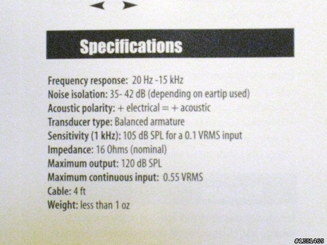 [開箱文]Etymotic reseach hf5耳道式耳機