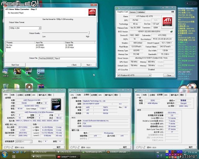 [測試] 四核處理器就耗電？AMD PhenomII X4 905e就省喔！