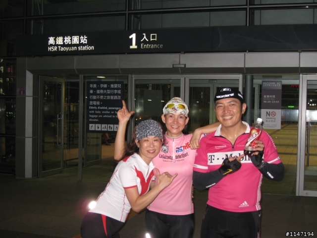 請ＪＡＳＯＮ做照片連結ＴＨＫ’Ｓ！7/11(六）桃園夜騎翻山越嶺高鐵站(來回約60KM)