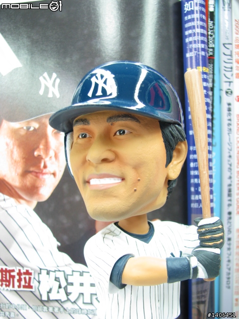 [偷拍]去一趟新店的Qman總公司取貨，發現Qman規劃明年MLB的胸像產品!!+[開箱]Qman松井秀喜