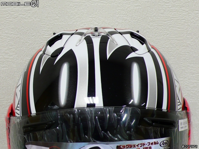 [開箱文]低調的華麗 ARAI SZ-RAM3 NAKANO 中野真矢 限量版彩繪帽
