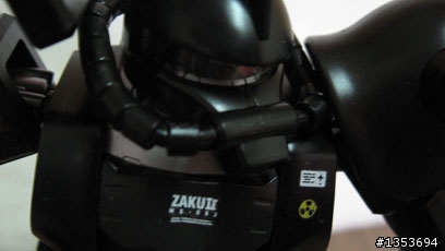 【我的專用座機一號 - 黑色ZAKU】