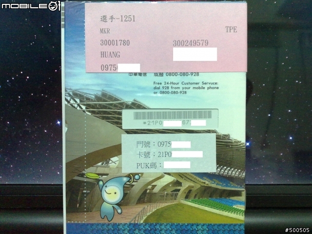 【分享】高雄世運會中華隊人身部品