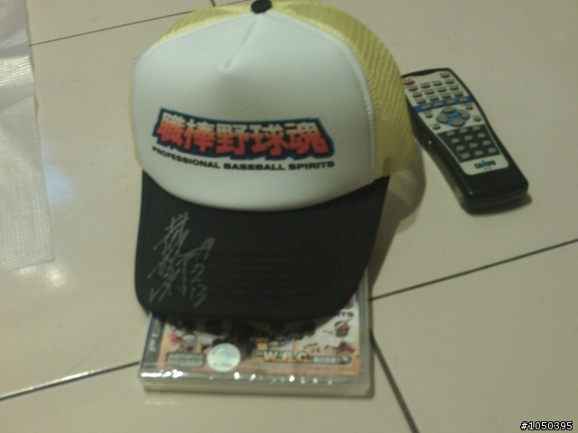剛買到野球魂6恰恰簽名帽+職棒野球魂6(一起討論)