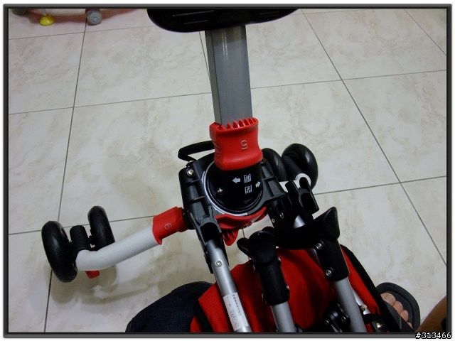 [開箱]小紅跑車-SYNCON A-KIDS 新銳摺疊三輪車