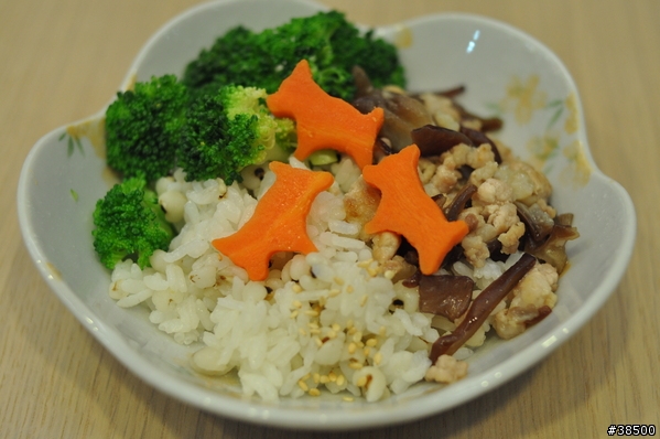 狗料理 -- [ 木耳絞肉拌飯 ]