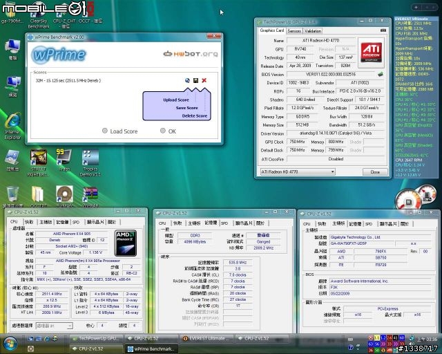 [測試] 四核處理器就耗電？AMD PhenomII X4 905e就省喔！
