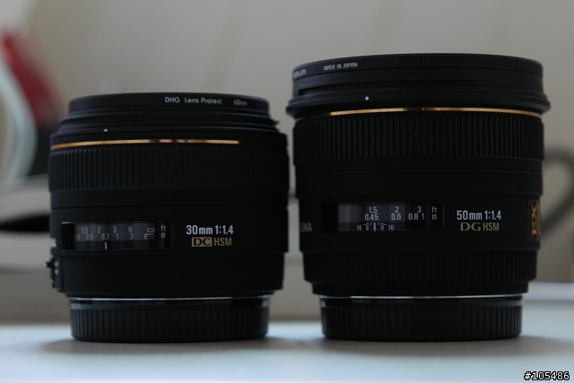 【分享】sigma 30 1.4 50 1.4 24-70 2.8