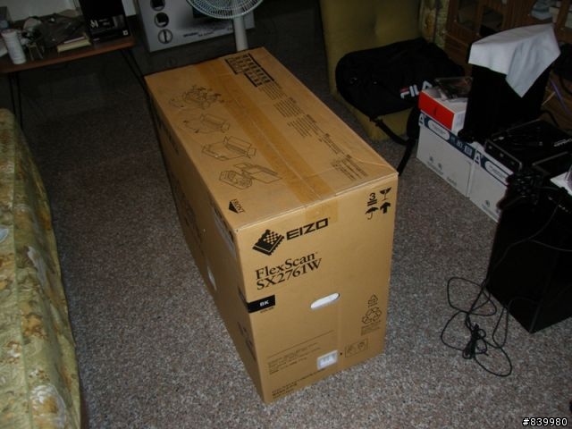 EIZO SX2761W 失戀中的開箱人