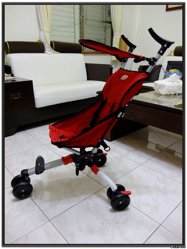 [開箱]小紅跑車-SYNCON A-KIDS 新銳摺疊三輪車