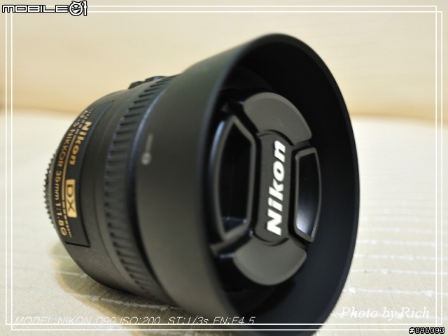Nikon 35mm f/1.8G 簡易開箱