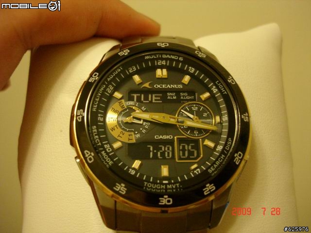 [問題]CASIO OCEANUS OCW-T400TG-1AF錶盤太陽能板有問題(已解；原來我眼睛脫窗很久了>