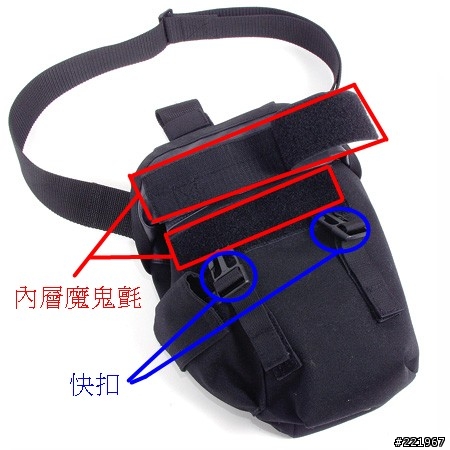 BlackHawk Omega防毒面具袋分享!!