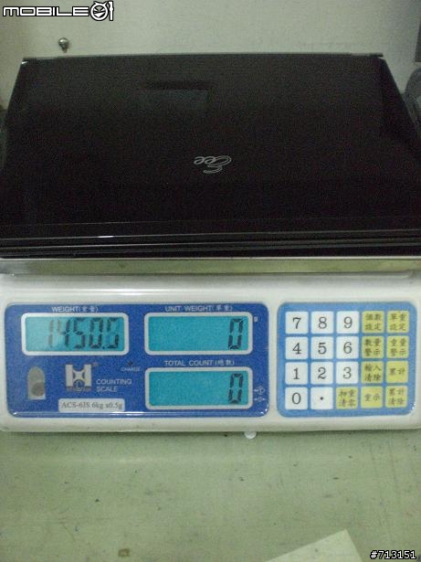 有光碟機的 Eee pc  開箱了!!