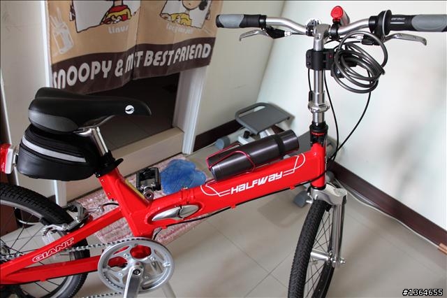 【開箱】捷安特小摺疊車【生日禮物】