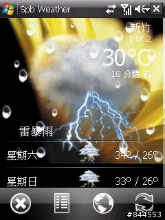[分享]SPB Weather 2 大型天氣圖